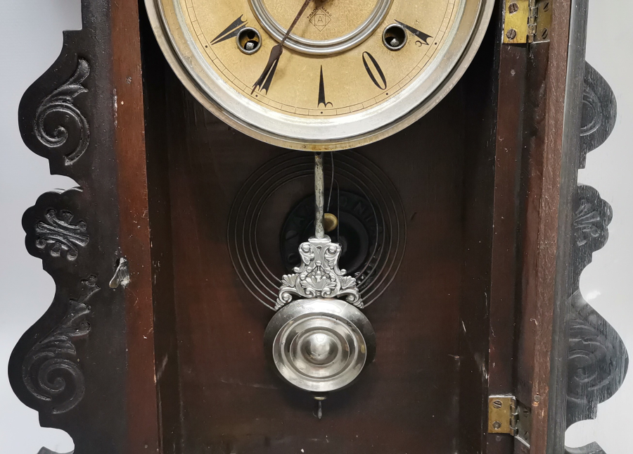 OSMANLI DÖNEMİ NADİR FORMDA BÜYÜK BOY MASA VE DUVAR SAATİ