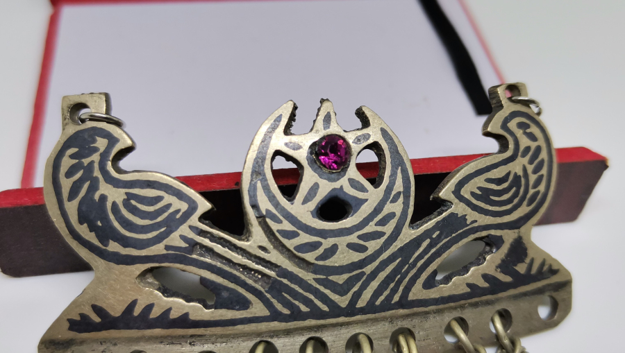 OSMANLI DÖNEMİ SAVAT İŞÇİLİKLİ VAN İŞİ BÜYÜK BOY KOLYE