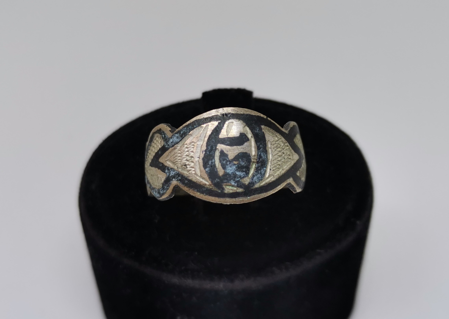 OSMANLI DÖNEMİ SAVATLI GÜMÜŞ YÜZÜK