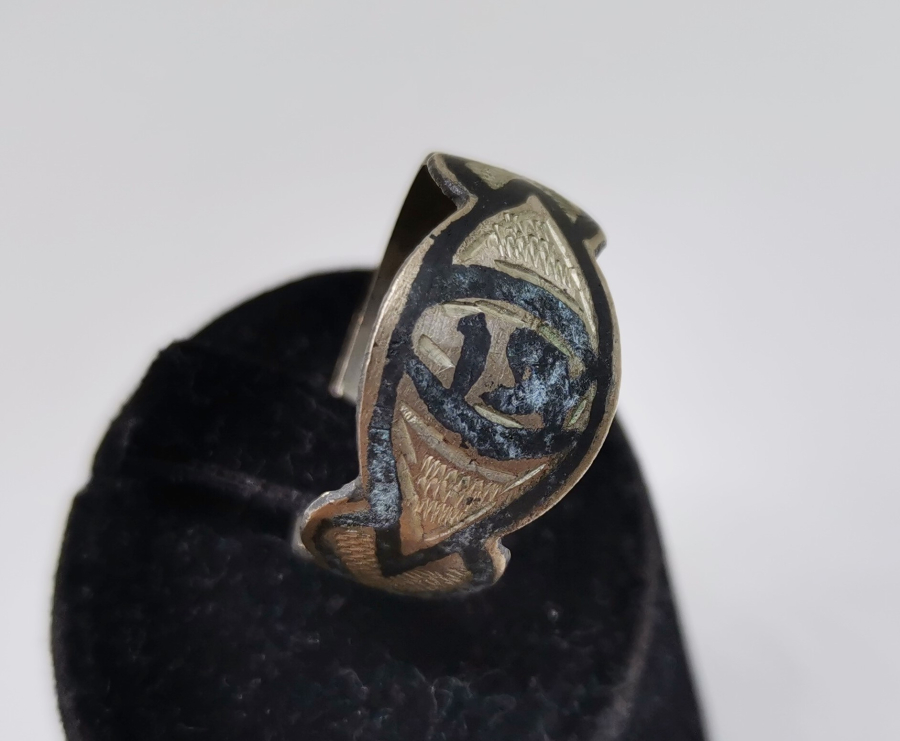 OSMANLI DÖNEMİ SAVATLI GÜMÜŞ YÜZÜK