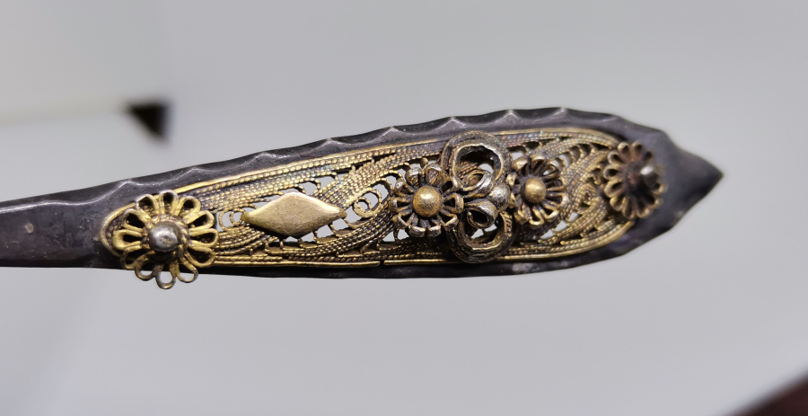 OSMANLI DÖNEMİ TELKARİ İŞÇİLİKLİ İZMİR İŞİ GÜMÜŞ KAŞIK