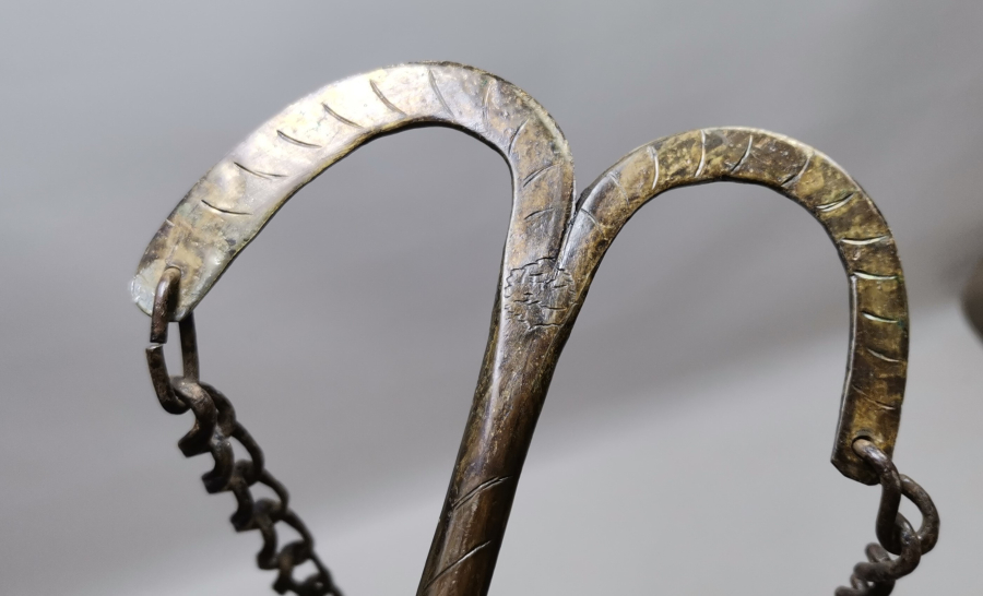 ÜZERİ OSMANLICA YAZILI DEV BOYDA TEKKE İŞİ ZİKİR ŞİŞİ