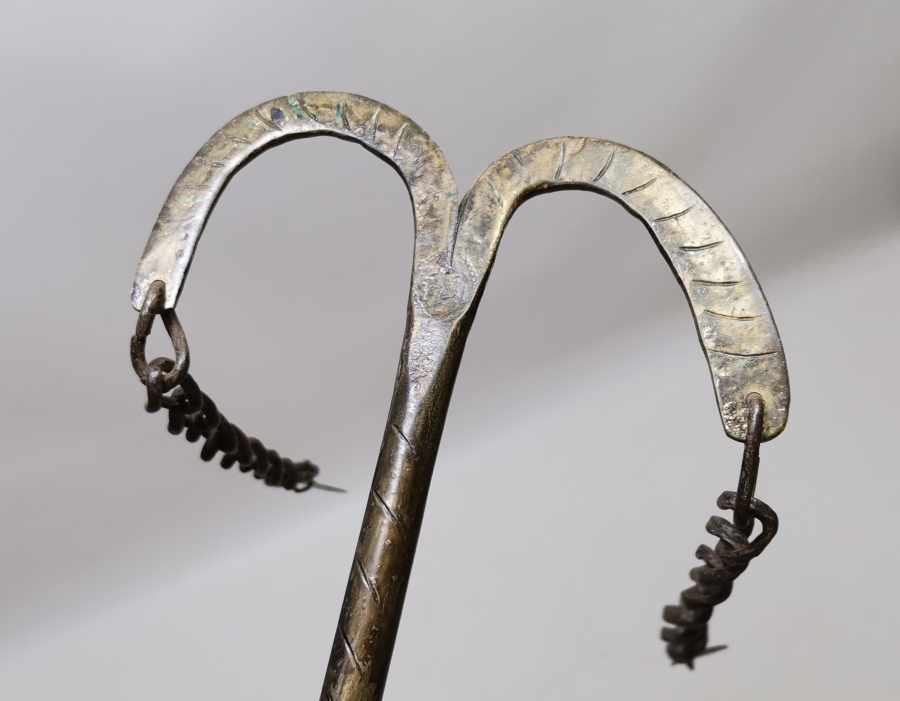 ÜZERİ OSMANLICA YAZILI DEV BOYDA TEKKE İŞİ ZİKİR ŞİŞİ