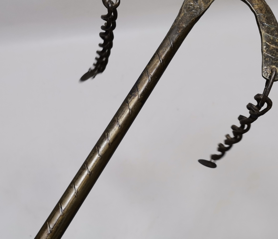 ÜZERİ OSMANLICA YAZILI DEV BOYDA TEKKE İŞİ ZİKİR ŞİŞİ