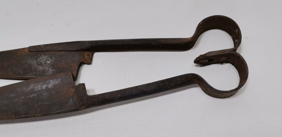 ÜZERİ USTA DAMGALI OSMANLI DÖNEMİ KOYUN KIRKMA ALETİ