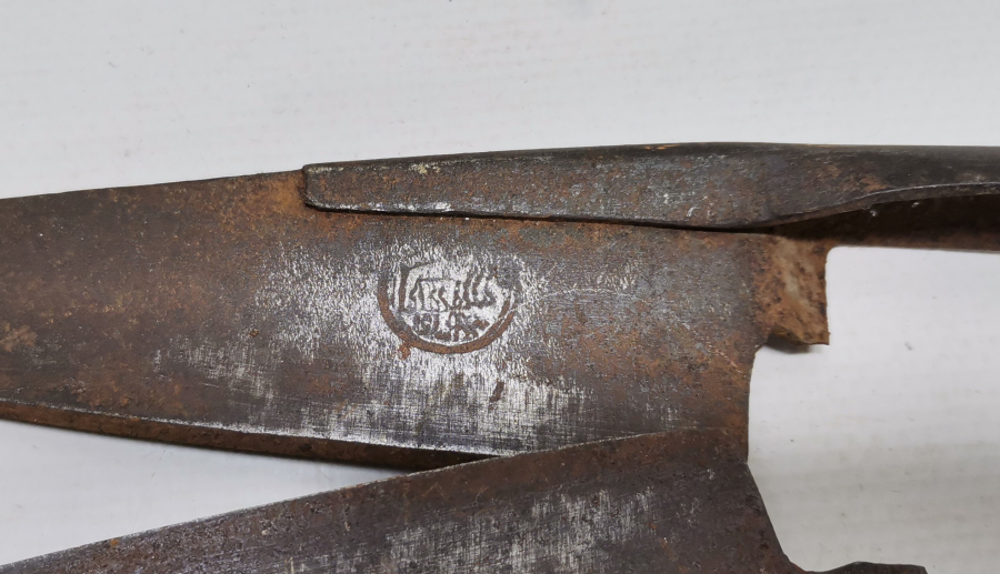 ÜZERİ USTA DAMGALI OSMANLI DÖNEMİ KOYUN KIRKMA ALETİ