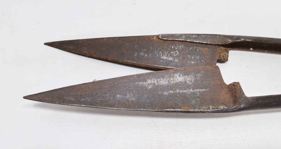 ÜZERİ USTA DAMGALI OSMANLI DÖNEMİ KOYUN KIRKMA ALETİ