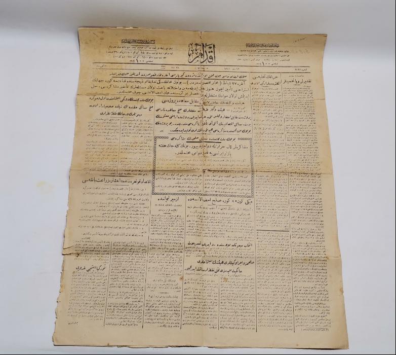 28 ŞUBAT 1923 İKDAM GAZETESİ; BARIŞIN İMZALANMASI ÇOK MUHTEMEL