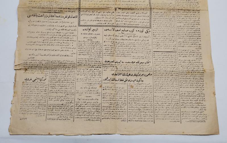 28 ŞUBAT 1923 İKDAM GAZETESİ; BARIŞIN İMZALANMASI ÇOK MUHTEMEL