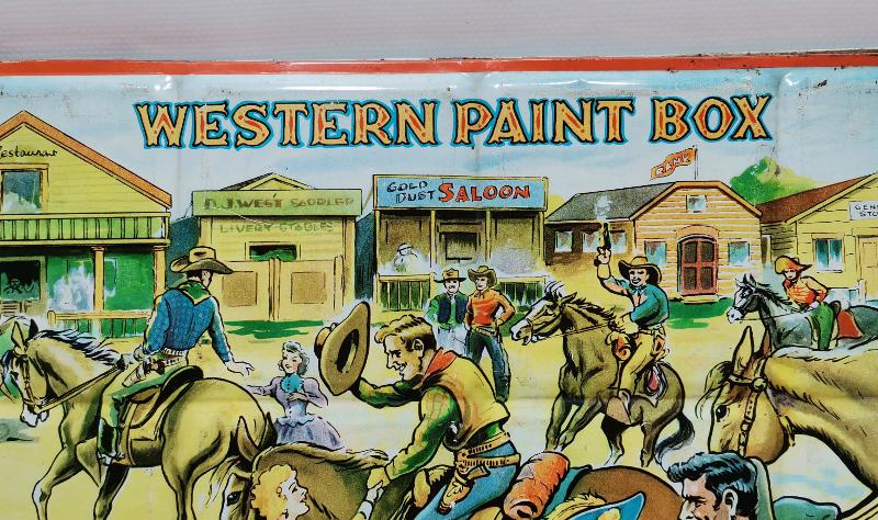 EĞİTİM TARİHİ: ANTİKA BÜYÜK BOY SULU BOYA KUTUSU