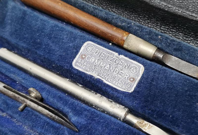 KUTUSUNDA ANTİKA MÜHENDİS PERGEL TAKIMI