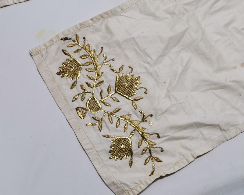 OSMANLI DÖNEMİ ALTIN SIRMA İŞLEMELİ UÇKUR