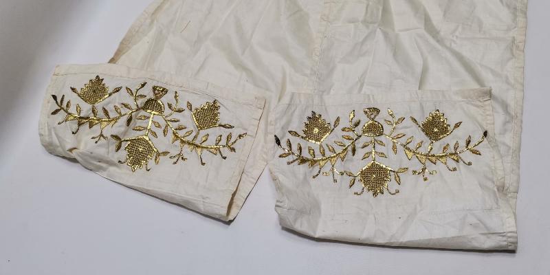 OSMANLI DÖNEMİ ALTIN SIRMA İŞLEMELİ UÇKUR