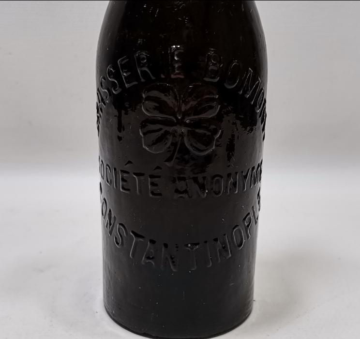 OSMANLI DÖNEMİ BOMONTİ BİRA ŞİŞESİ