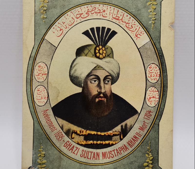 OSMANLI DÖNEMİ MAX FRUCHTERMANN PADİŞAHLAR SERİSİ 5 ADET KARTPOSTAL