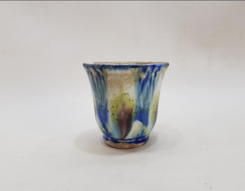 OSMANLICA YAZILI ÇOK NADİR KÜTAHYA ZEMZEM BARDAĞI