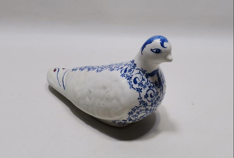 USTA DAMGALI KÜTAHYA SERAMİK GÜVERCİN BİBLOSU