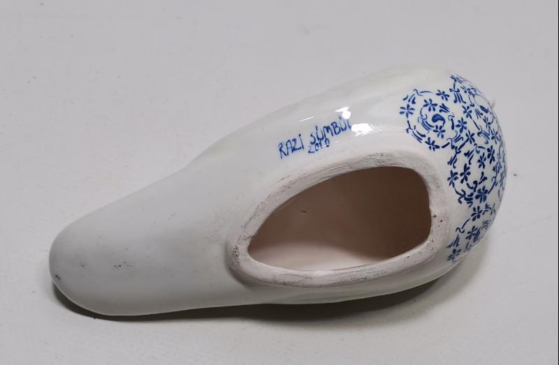 USTA DAMGALI KÜTAHYA SERAMİK GÜVERCİN BİBLOSU