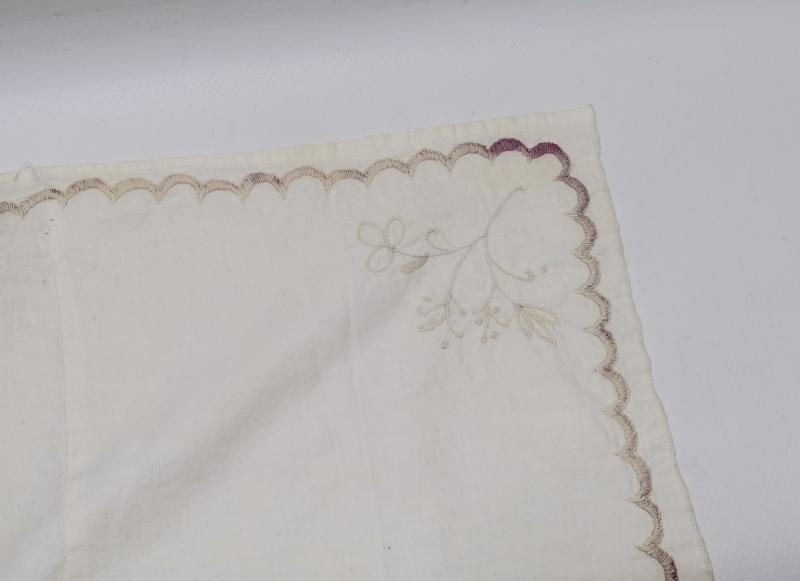 ÜZERİ OSMANLICA YAZILI SÖZ MENDİLİ