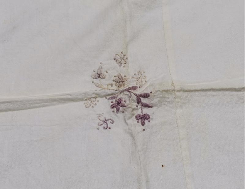 ÜZERİ OSMANLICA YAZILI SÖZ MENDİLİ