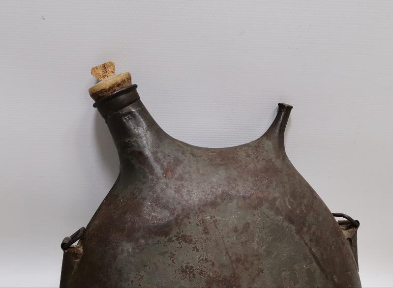 1. DÜNYA SAVAŞI DÖNEMİ ÇOK NADİR FRANSIZ ASKER MATARASI 