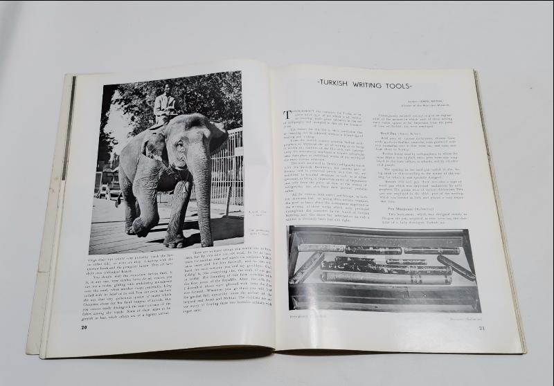 1930'LARDAN ÇOK NADİR İNGİLİZCE TÜRKİYE DERGİSİ 