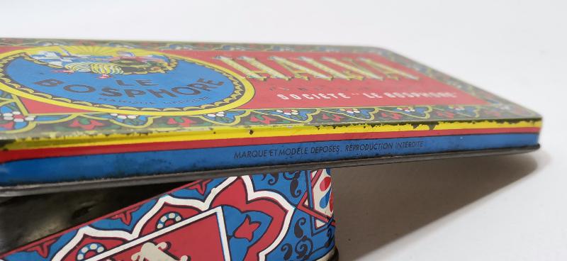 OSMANLI DÖNEMİ TENEKE HELVA KUTUSU