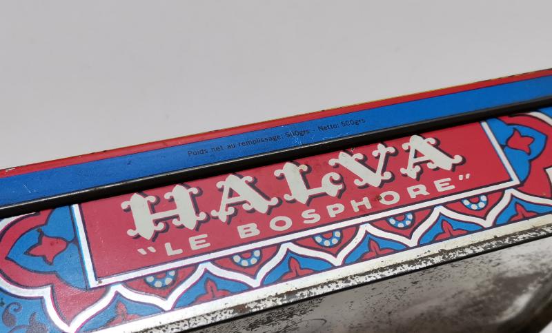 OSMANLI DÖNEMİ TENEKE HELVA KUTUSU