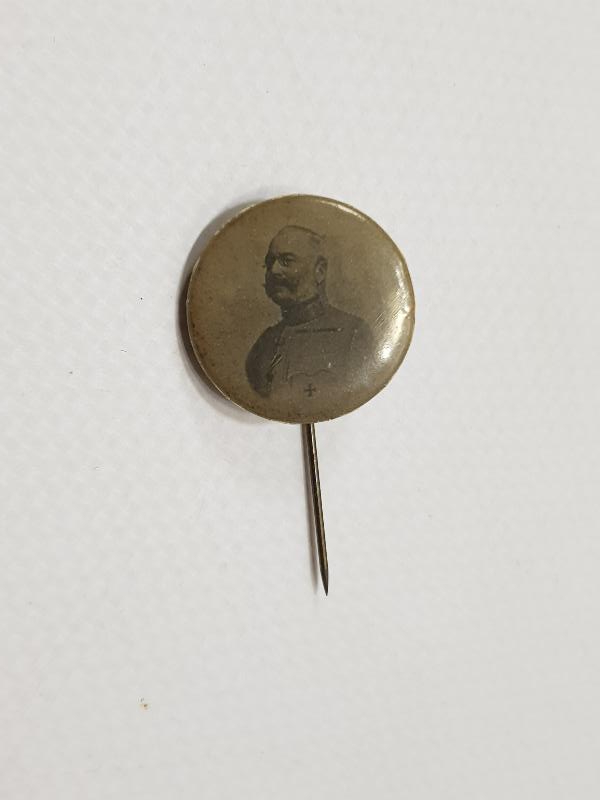 1. DÜNYA SAVAŞI DÖNEMİ AVUSTURYA MACARİSTAN İMPARATORU FRANZ JOSEPH RESİMLİ ROZET