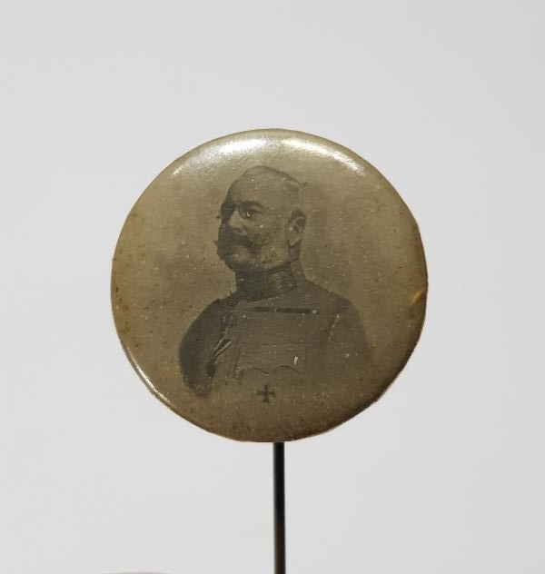 1. DÜNYA SAVAŞI DÖNEMİ AVUSTURYA MACARİSTAN İMPARATORU FRANZ JOSEPH RESİMLİ ROZET