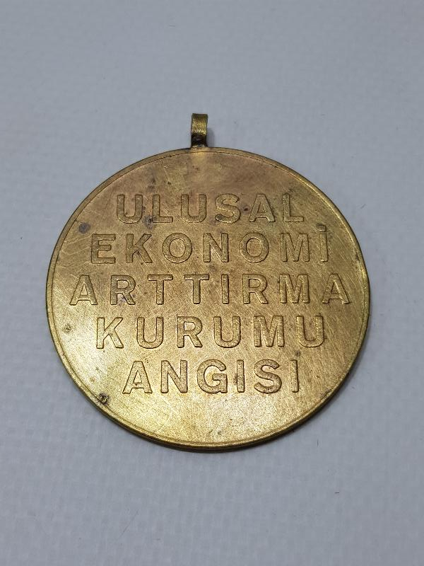 1930'LARDAN ÇOK NADİR MADALYA: ULUSAL EKONOMİ ARTTIRMA KURUMU ANGISI