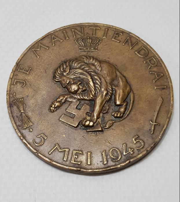 1945 HOLLANDA'NIN ALMAN İŞGALİNDEN KURTULUŞ MADALYASI