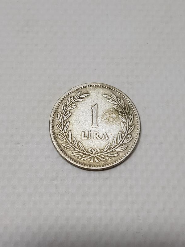 1948 TARİHLİ GÜMÜŞ 1 LİRA