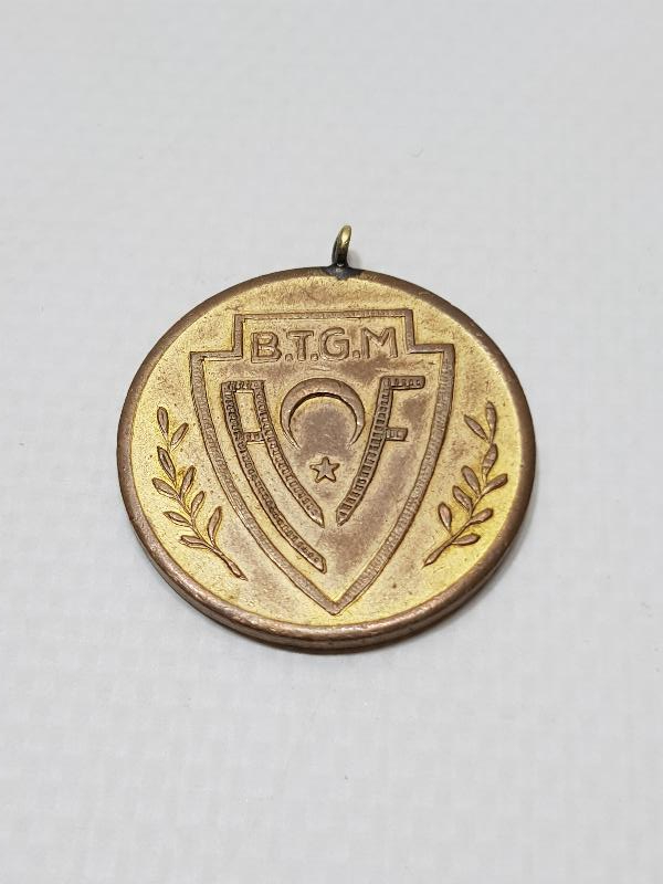 1950 TÜRKİYE ATLETİZM FEDERASYONU TÜRKİYE BİRİNCİLİĞİ MADALYASI