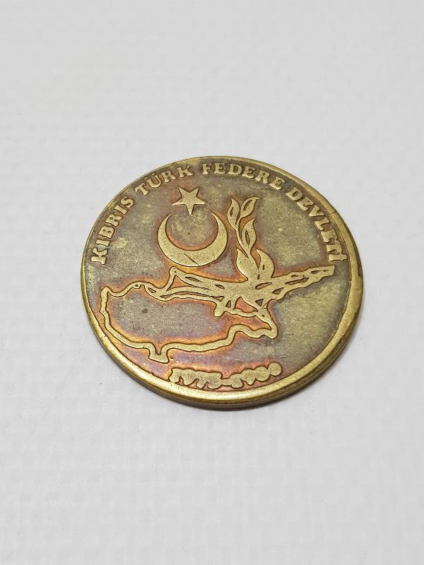 1960-1975-1983 KIBRIS TÜRK FEDERE DEVLETİ ÇOK NADİR MADALYA