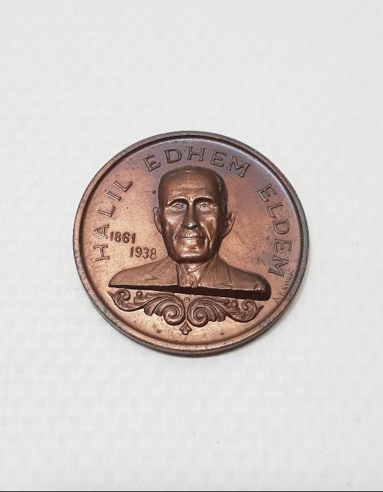 1979 TÜRK NÜMİSMATİK DERNEĞİ HALİL EDHEM ELDEM MADALYA