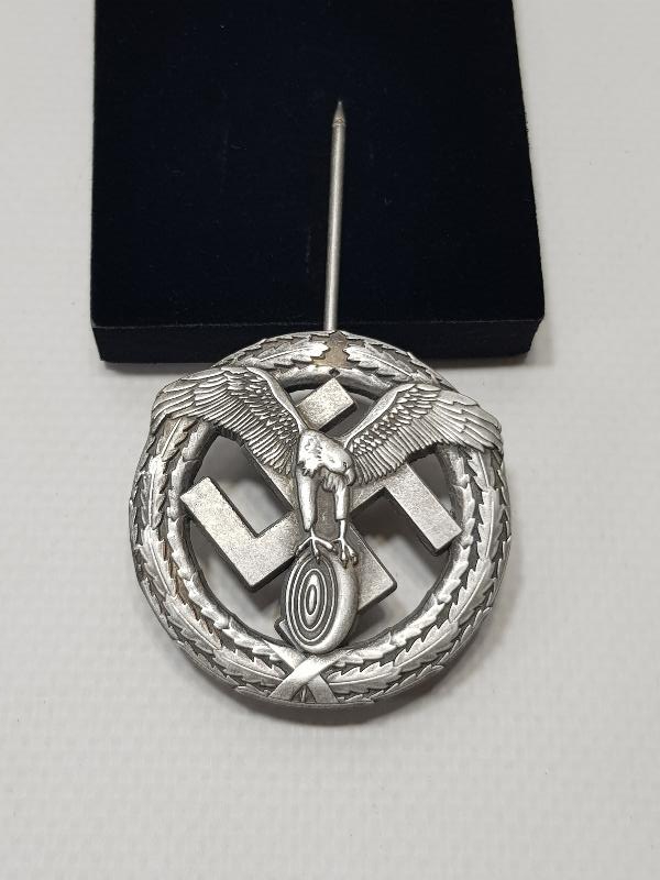 2. DÜNYA SAVAŞI ALMAN NAZİ KARTALI VE GAMALI HAÇ TEMALI NADİR BRÖVE