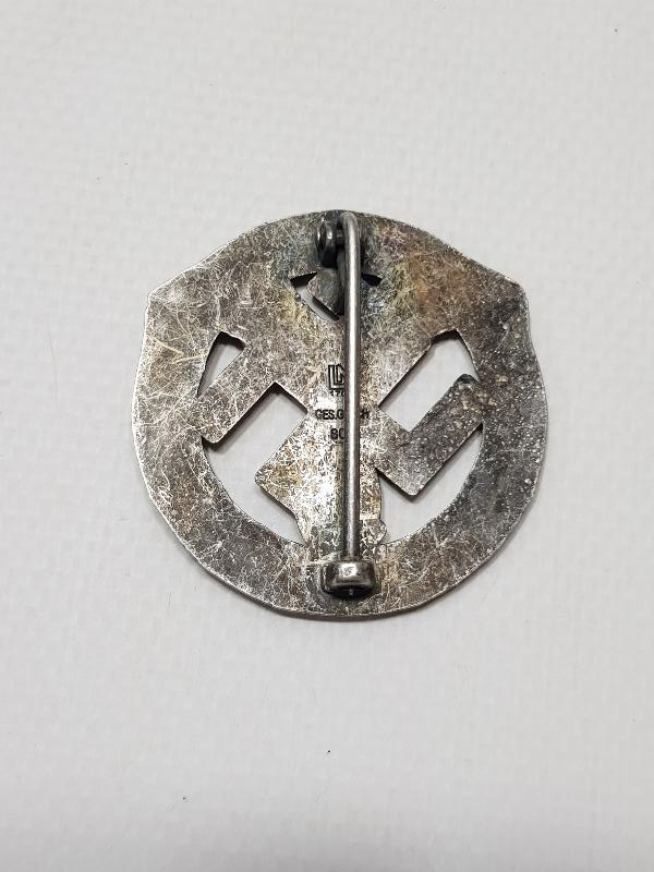 2. DÜNYA SAVAŞI ALMAN NAZİ KARTALI VE GAMALI HAÇ TEMALI NADİR BRÖVE