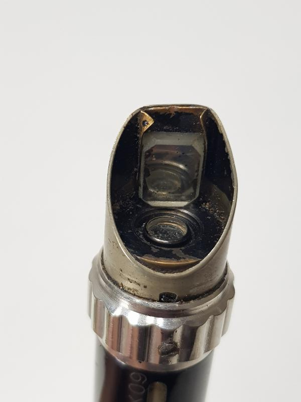 ANTİKA DERİ KILIFI İÇİNDE CEP MİKROSKOBU