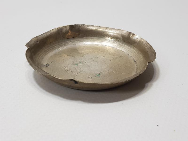 ANTİKA GÜMÜŞ KINA TASI 