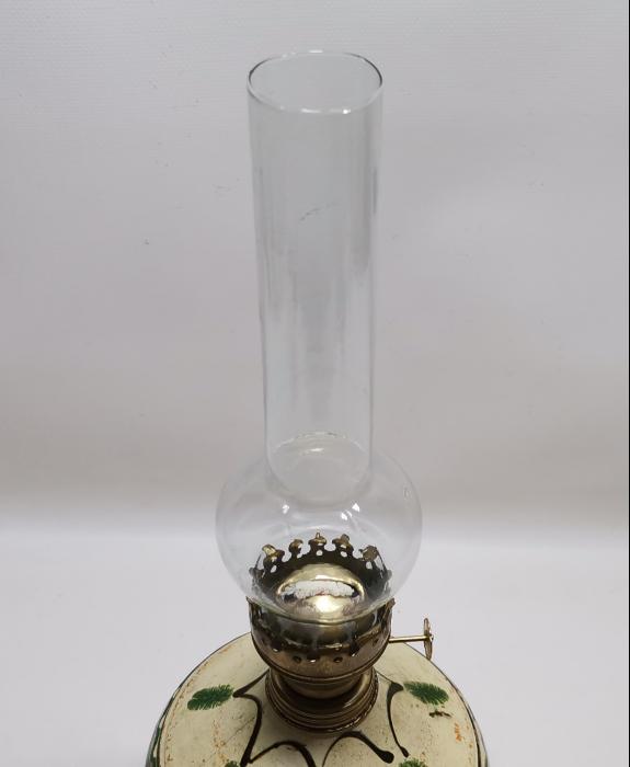 ANTİKA KINIK SERAMİK HAZNELİ ŞİNANAY LAMBA