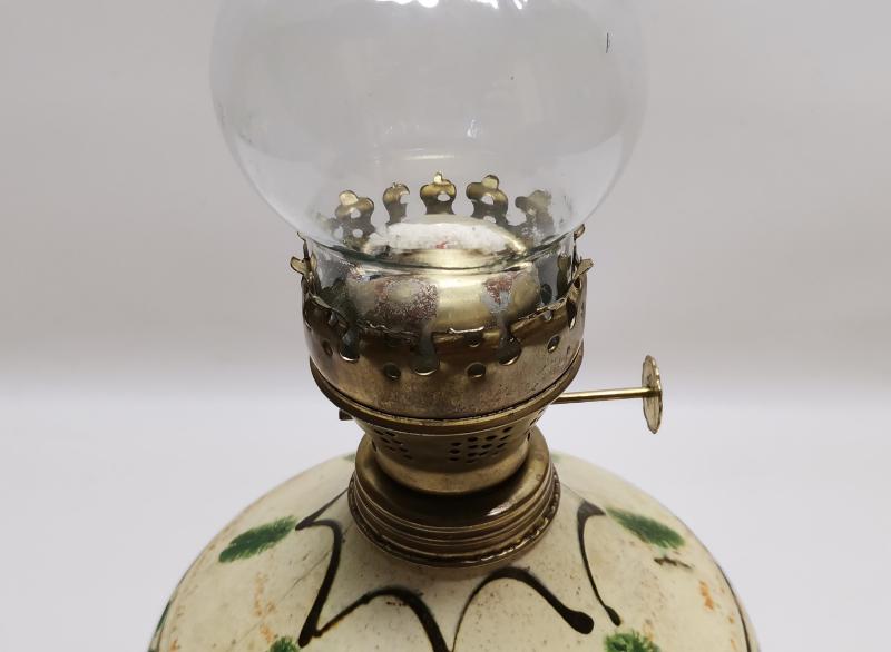 ANTİKA KINIK SERAMİK HAZNELİ ŞİNANAY LAMBA