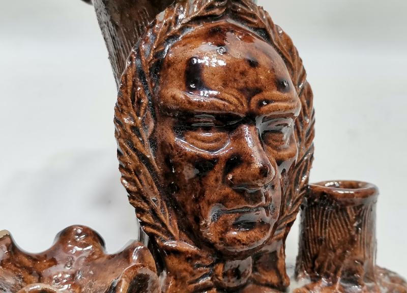 ATATÜRK RESİMLİ ANTİKA ÇANAKKALE KALEMLİK