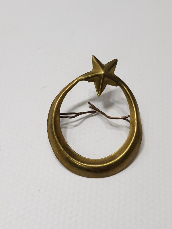 CUMHURİYET İLK DÖNEM SUBAY ŞAPKA KOKARTI