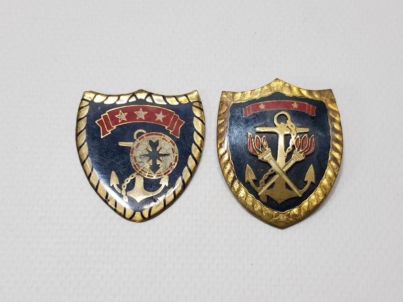 İKİ ADET DENİZCİ SUBAY BRÖVESİ 