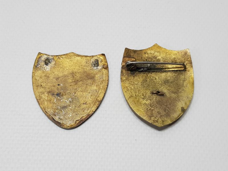 İKİ ADET DENİZCİ SUBAY BRÖVESİ 