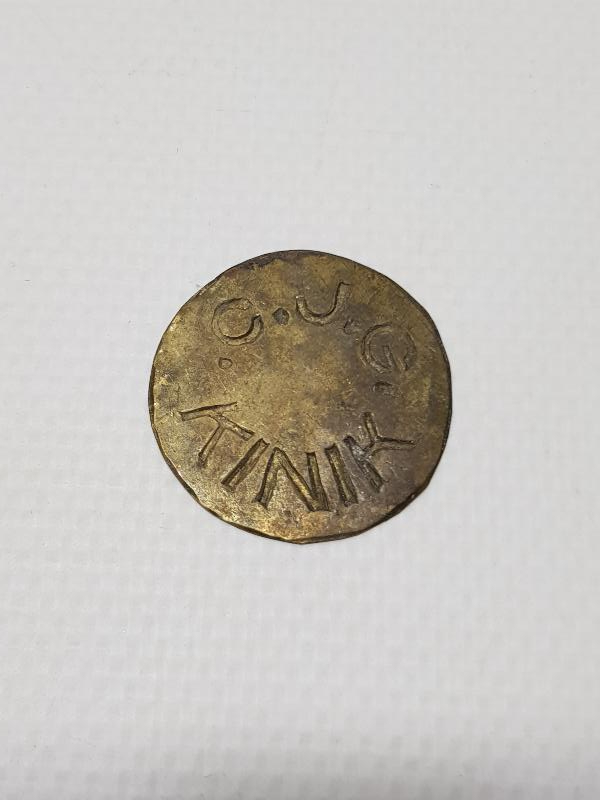 KINIK C.J.G. YAZILI NADİR JETON 