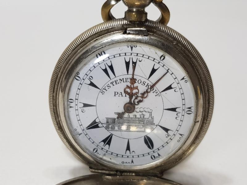 OSMANLI DEVLET ARMALI OSMANLI KADRANLI CEP SAATİ 