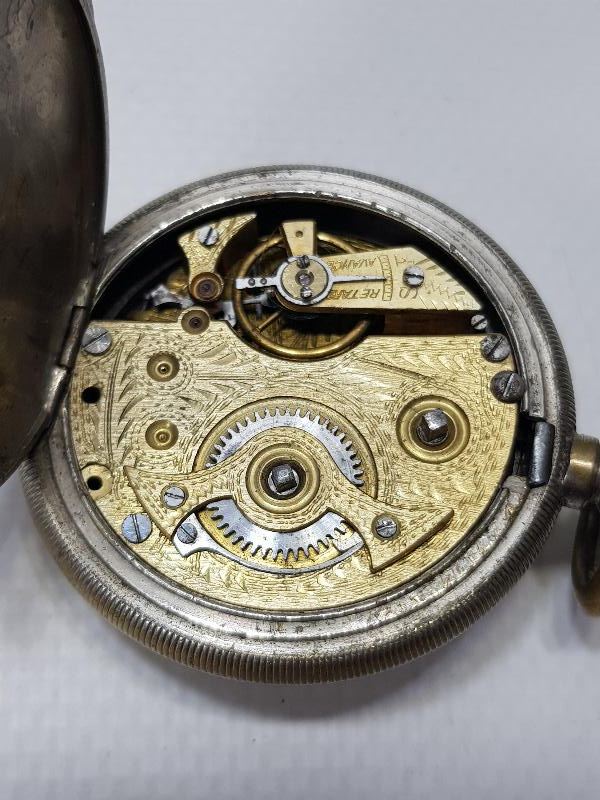 OSMANLI DEVLET ARMALI OSMANLI KADRANLI CEP SAATİ 