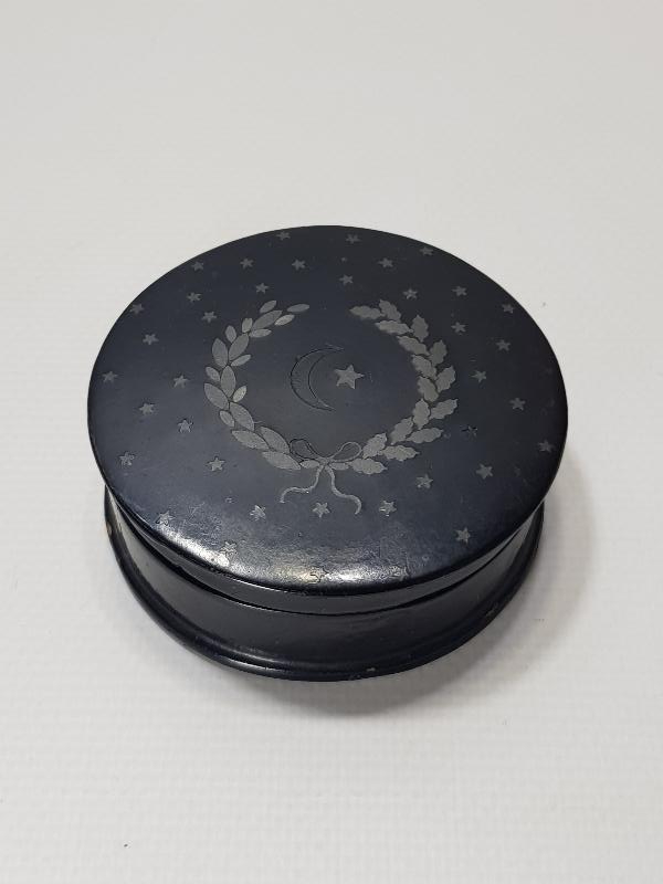 OSMANLI DÖNEMİ AY YILDIZLI PAPIER MACHE KUTU